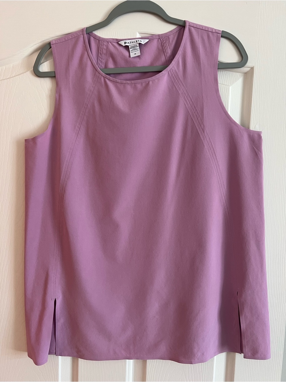 Athleta Sleeveless Scoop Neck Tank Top - Lavender